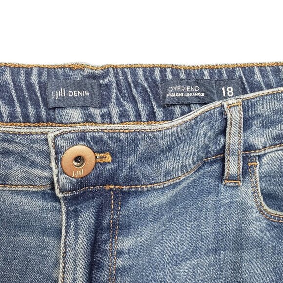 J Jill Boyfriend Straight Leg Ankle Jeans Womens 18‎ - Picture 4 of 11